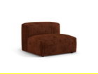 Modul pentru canapea, 1 loc, Martina-212, Micadoni Home, 92x106x75 cm, velur, caramiziu