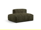 Modul stanga pentru canapea, 2 locuri, Martina-212, Micadoni Home, 133x106x75 cm, velur, verde muschi