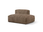 Modul dreapta pentru canapea, 2 locuri, Martina-212, Micadoni Home, 133x106x75 cm, velur, maro ghinda