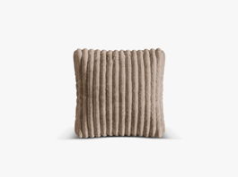 Perna decorativa, Martina-212, Micadoni Home, 40x40 cm, velur, maro ghinda