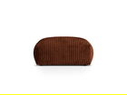 Taburet modular, Martina-212, Micadoni Home, 106x106x44 cm, velur, caramiziu