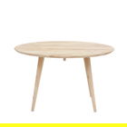 Masuta de cafea Angu, Homla, 75x43 cm, lemn, natur
