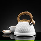 Ceainic Rombo, Ambition, 2.5 L, inox, crem