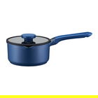 Cratita cu capac Cobalt, Ambition, 18 cm, 1.9 L, aluminiu, bleumarin