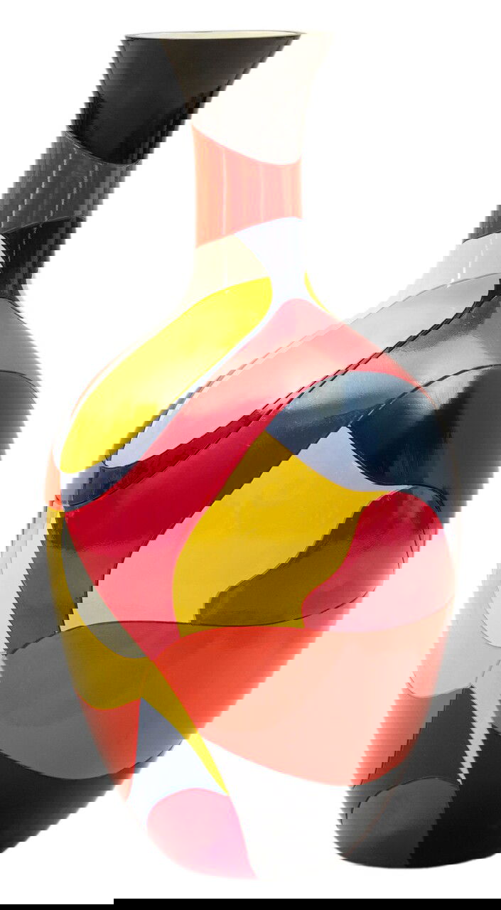 Vaza Rubic, Mauro Ferretti, 29x29x59 cm, polirasina, multicolor