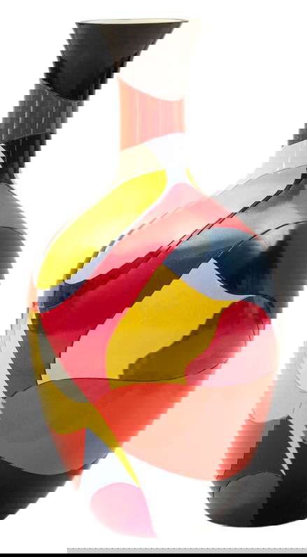 Vaza Rubic, Mauro Ferretti, 29x29x59 cm, polirasina, multicolor