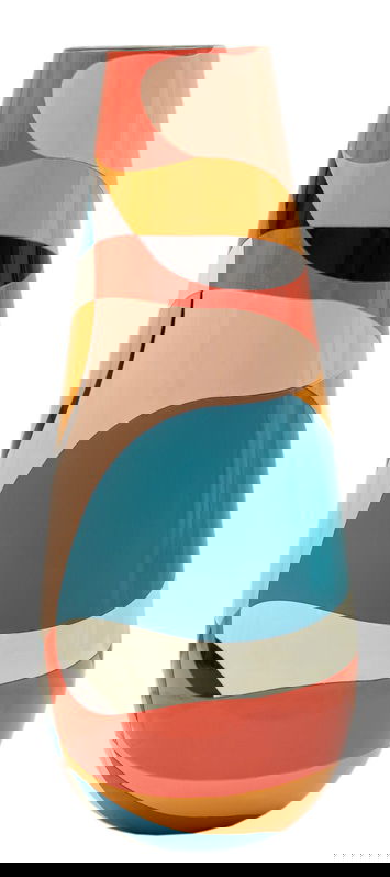 Vaza Rubic Tall, Mauro Ferretti, 37x37x92 cm, polirasina, multicolor