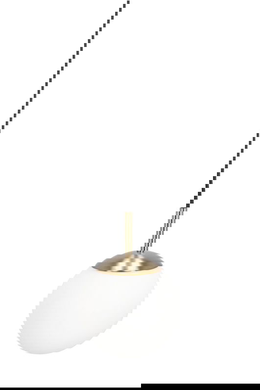 Lustra Delphine, Bizzotto, D15x22 cm, 1 x E14, 15W, metal/sticla, auriu