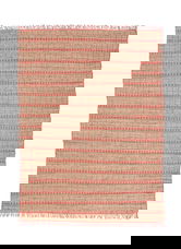 Covor Ruanda, Bizzotto, 160x230 cm, iuta/bumbac, tesut manual, maro/roz