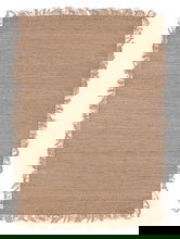 Covor Phetra, Bizzotto, 200x290 cm, alge de mare/iuta, lucrat manual, natural