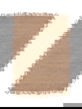 Covor Phetra, Bizzotto, 160x230 cm, alge de mare/iuta, lucrat manual, natural
