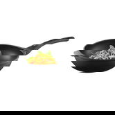 Tigaie Wok Enzo, Ambition, 28 cm, aluminiu, negru