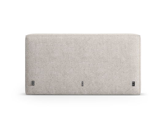 Tablie de pat 140 cm, Micadoni Home, Olivia-201, tesatura structurata chenille, bej melange