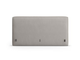 Tablie de pat 140 cm, Micadoni Home, Olivia-206, tesatura boucle, gri deschis