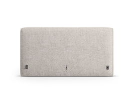 Tablie de pat 200 cm, Micadoni Home, Olivia-201, tesatura structurata chenille, bej melange