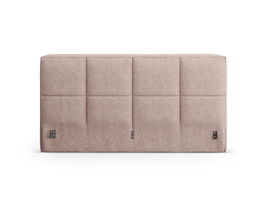 Tablie de pat 140 cm, Micadoni Home, Darren-201, tesatura structurata chenille, roz melange
