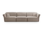 Canapea 5 locuri, Hailey, Micadoni Home, 292x102x79 cm, tesatura boucle, verde menta
