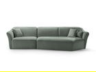 Coltar dreapta 5 locuri, Hailey, Micadoni Home, 292x138x79 cm, tesatura boucle, grafit