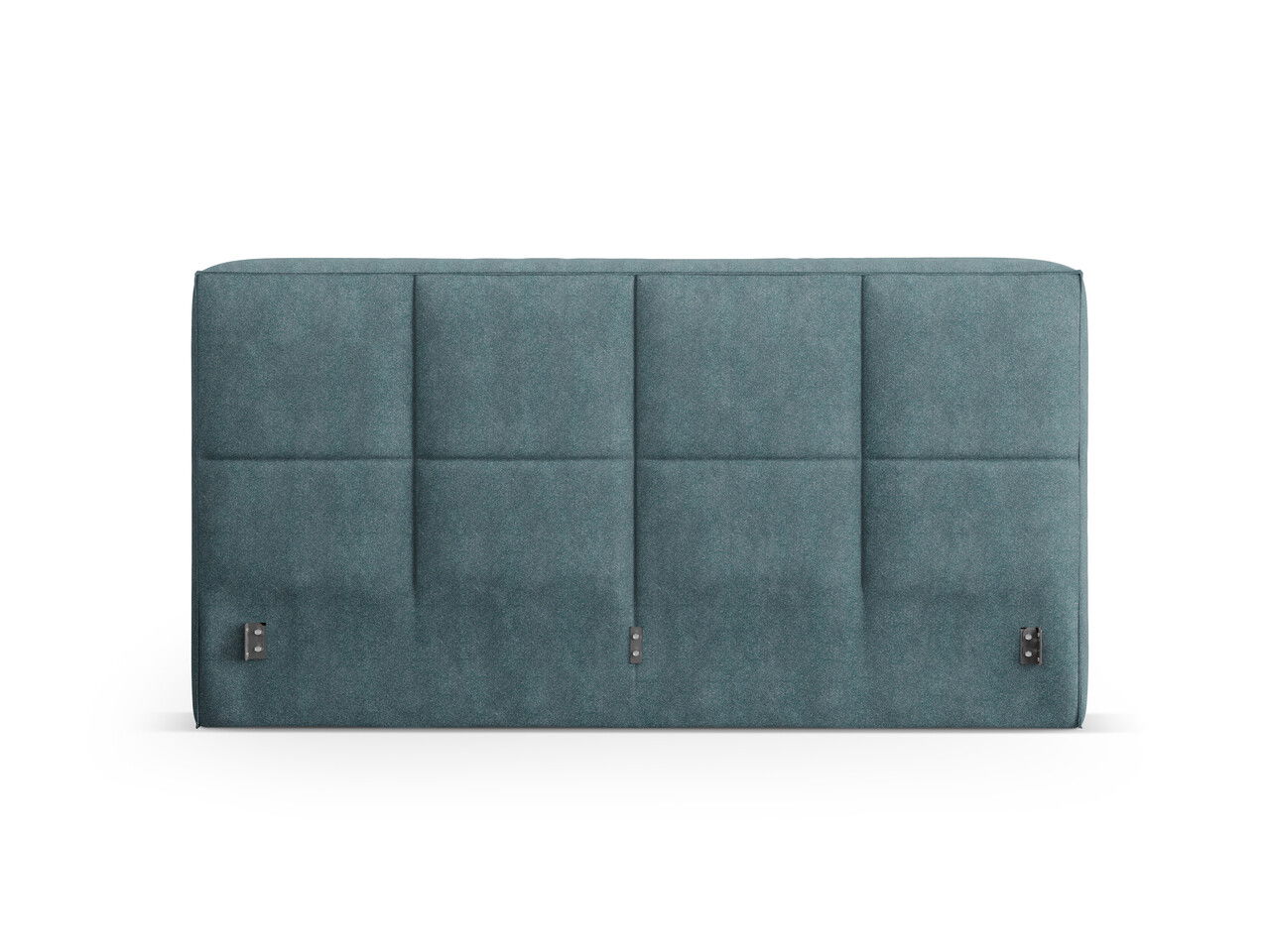 Tablie de pat 140 cm, Micadoni Home, Darren-201, tesatura structurata chenille, verde albastrui melange