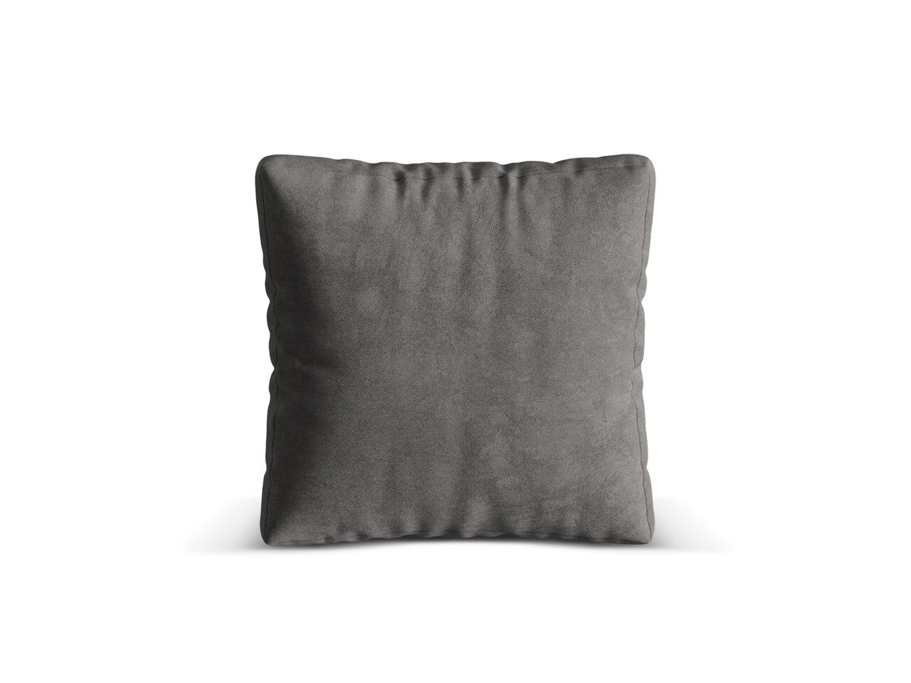 Perna decorativa, Martina-120, Micadoni Home, 65x65 cm, catifea, gri