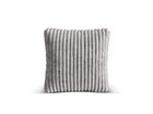 Perna decorativa, Martina-212, Micadoni Home, 65x65 cm, velur, gri deschis