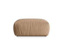 Taburet, Chris-184, Micadoni Home, 100x85x43 cm, catifea, bej sand