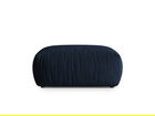 Taburet, Chris-184, Micadoni Home, 100x85x43 cm, catifea, albastru regal