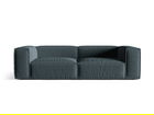 Canapea 4 locuri, Nuria-215, Micadoni Home, 250x110x72 cm, tesatura structurata chenille, petrol inchis