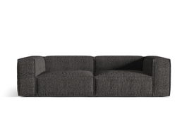 Canapea 4 locuri, Nuria-260, Micadoni Home, 250x110x72 cm, tesatura boucle, antracit