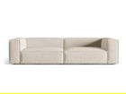 Canapea 5 locuri, Nuria-88, Micadoni Home, 290x110x72 cm, catifea, bej