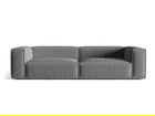 Canapea 5 locuri, Nuria-215, Micadoni Home, 290x110x72 cm, tesatura structurata chenille, gri