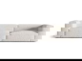 Canapea 5 locuri, Nuria-260, Micadoni Home, 290x110x72 cm, tesatura boucle, gri bej melange