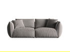 Canapea modulara 4 locuri, Chris-184, Micadoni Home, 260x100x80 cm, catifea, gri