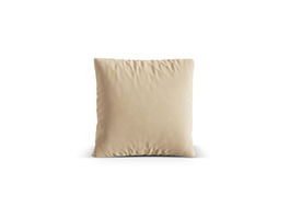 Perna decorativa, Nuria-88, Micadoni Home, 40x40 cm, catifea, bej nude