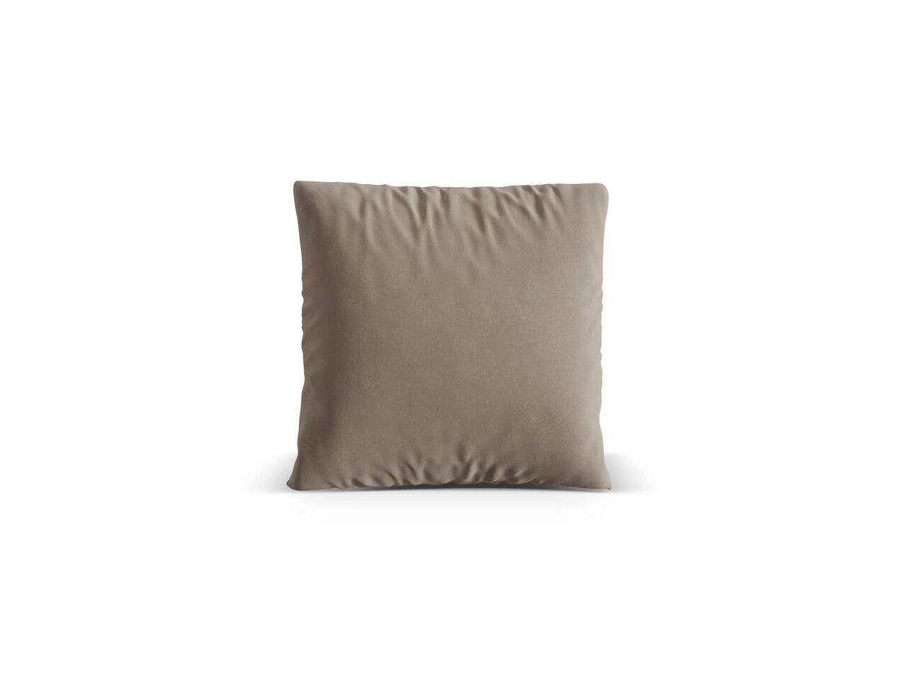 Perna decorativa, Nuria-88, Micadoni Home, 40x40 cm, catifea, gri beton