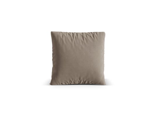 Perna decorativa, Nuria-88, Micadoni Home, 40x40 cm, catifea, gri beton