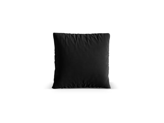 Perna decorativa, Nuria-88, Micadoni Home, 40x40 cm, catifea, negru