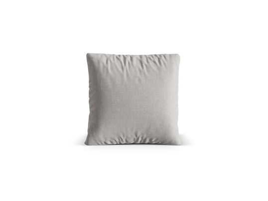 Perna decorativa, Nuria-215, Micadoni Home, 40x40 cm, tesatura structurata chenille, gri deschis