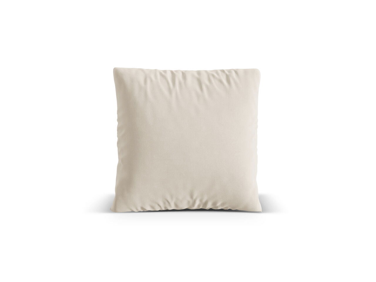Perna decorativa, Nuria-88, Micadoni Home, 50x50 cm, catifea, bej