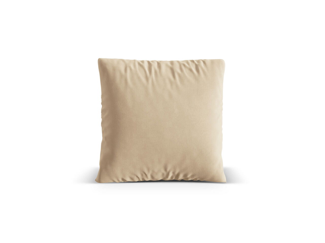 Perna decorativa, Nuria-88, Micadoni Home, 50x50 cm, catifea, bej nude