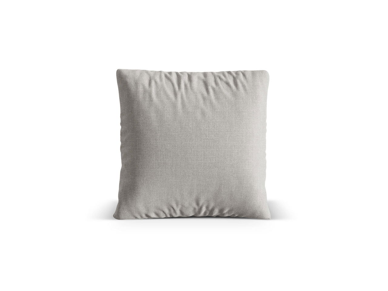 Perna decorativa, Nuria-215, Micadoni Home, 50x50 cm, tesatura structurata chenille, gri deschis