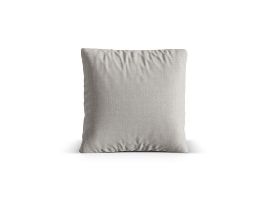 Perna decorativa, Nuria-215, Micadoni Home, 50x50 cm, tesatura structurata chenille, gri deschis