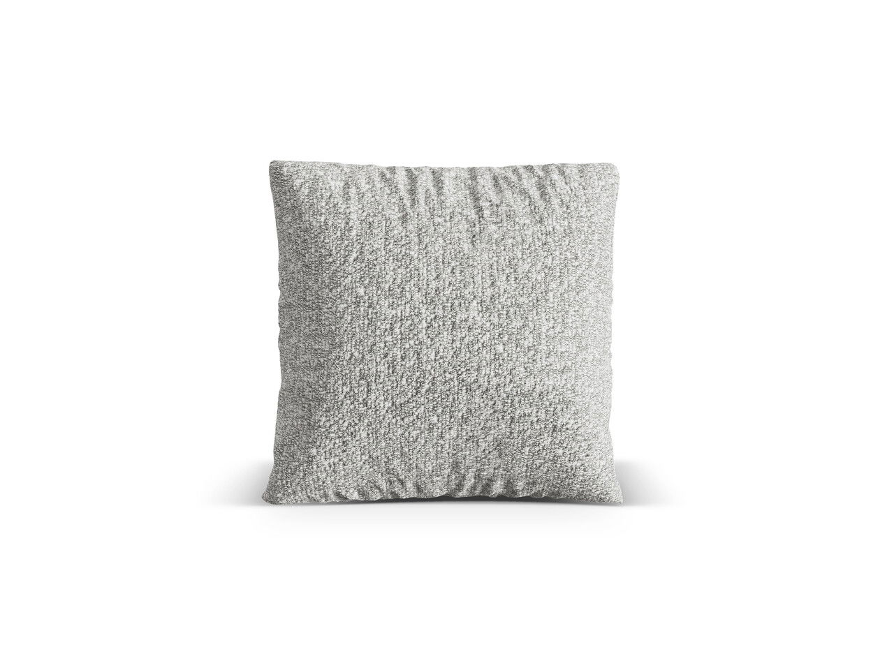Perna decorativa, Nuria-260, Micadoni Home, 50x50 cm, tesatura boucle, argintiu