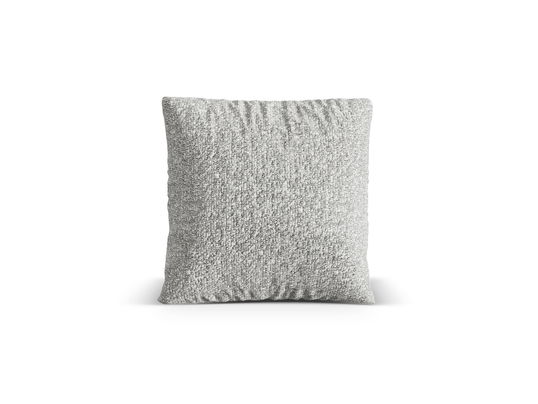 Perna decorativa, Nuria-260, Micadoni Home, 50x50 cm, tesatura boucle, argintiu