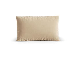 Perna decorativa, Nuria-88, Micadoni Home, 60x40x17 cm, catifea, bej nude