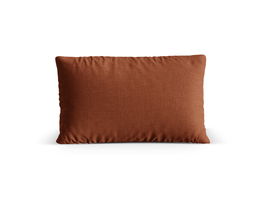 Perna decorativa, Nuria-215, Micadoni Home, 60x40x17 cm, tesatura structurata chenille, caramiziu