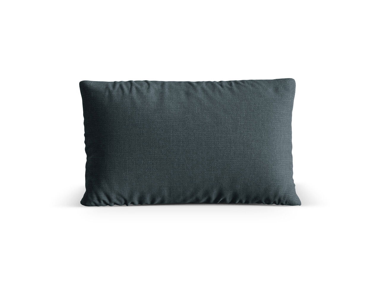 Perna decorativa, Nuria-215, Micadoni Home, 60x40x17 cm, tesatura structurata chenille, petrol inchis
