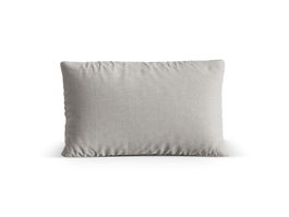 Perna decorativa, Nuria-215, Micadoni Home, 60x40x17 cm, tesatura structurata chenille, gri deschis