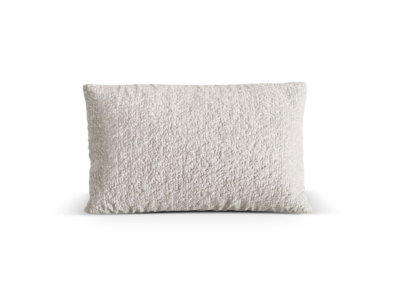 Perna decorativa, Nuria-260, Micadoni Home, 60x40x17 cm, tesatura boucle, gri bej melange
