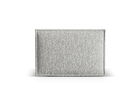 Perna decorativa, Nuria-260, Micadoni Home, 60x40x19 cm, tesatura boucle, argintiu